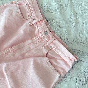 NWT Pink Madewell jeans